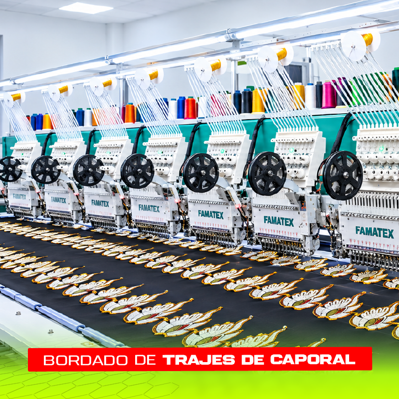 Bordado de trajes de caporal