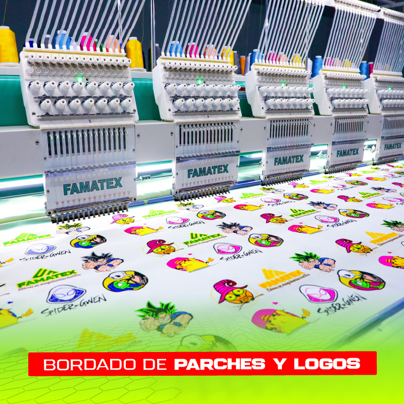 Bordado de parches y logos