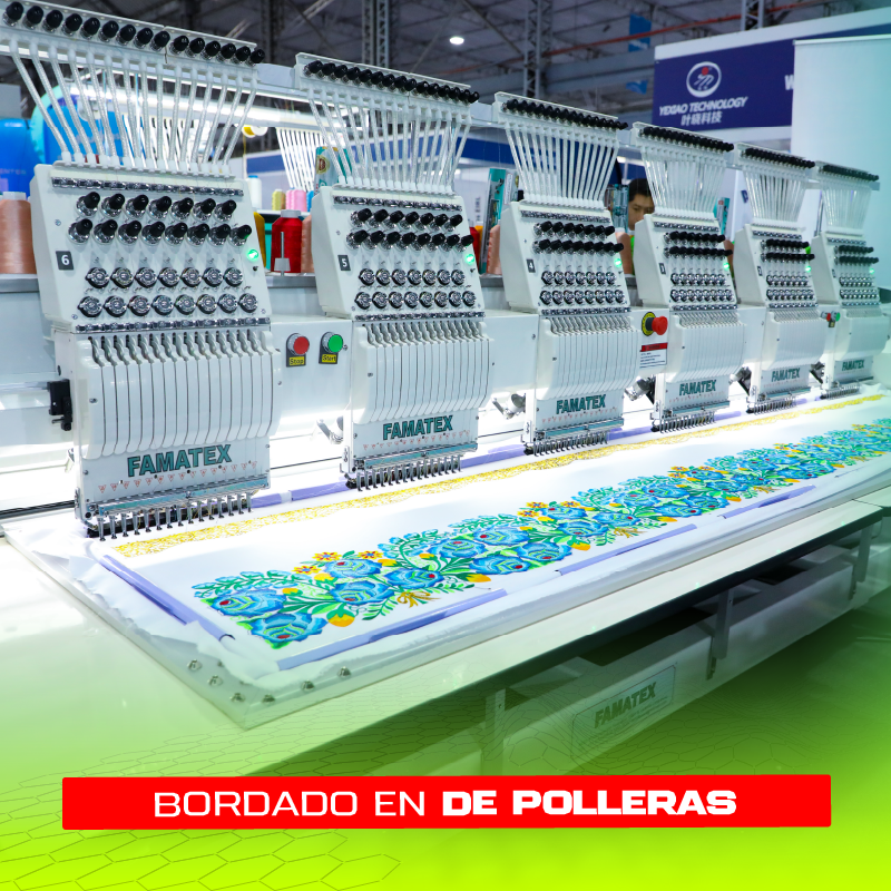 Bordado en polleras